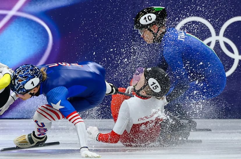 Skater Suffers Severe Facial Injury Mid-Race