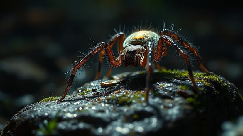 Spiders' Stomachs: Tiny DNA Detectives?