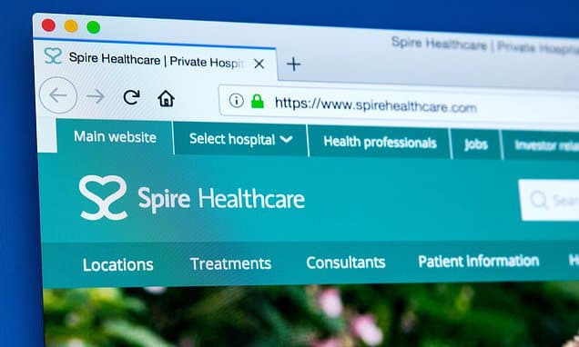 Spire Healthcare Faces £1.5 Billion Takeover Bid