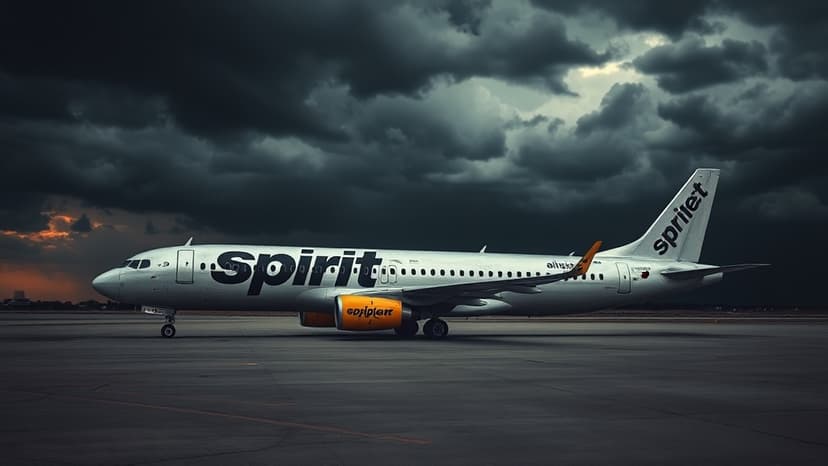 Spirit Airlines Ceases Operations After Bailout Fails