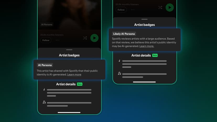 Spotify Fights AI Personas: New Labels Incoming