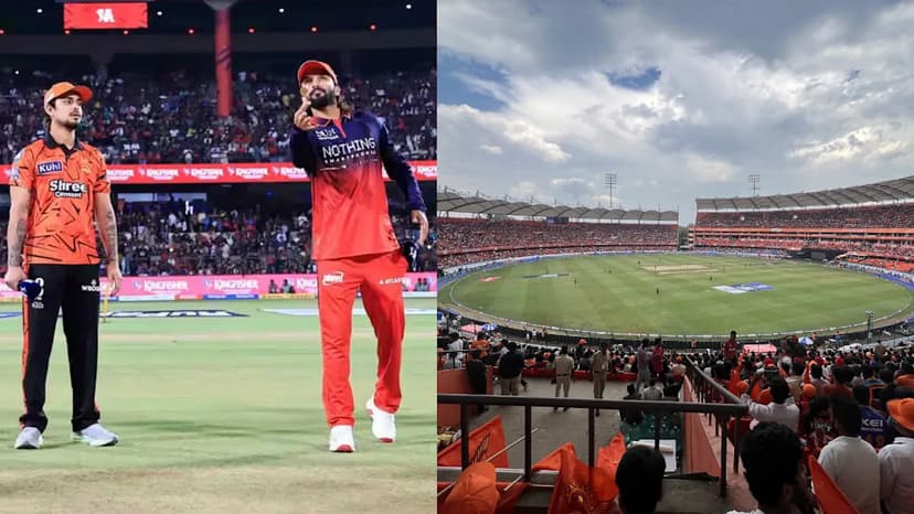 SRH vs RCB: Pitch Factor Decides Top-Two Playoff Spot