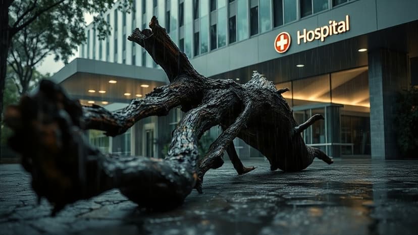 Kolkata Hospital: Tree Branch Tragedy Claims Life
