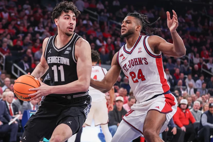 St. John's Edges Georgetown in Thrilling 72-69 Finish