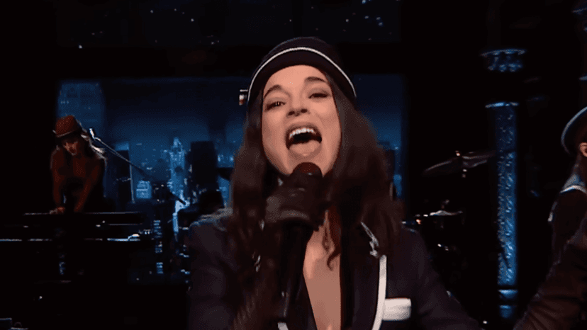 St. Vincent Covers Bowie on Colbert Show