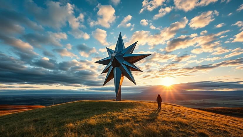 Scotland Border Sculpture: A 'Brain of Scotland' Welcomes Visitors