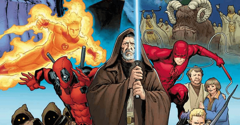 Star Wars & Marvel Collide in Epic Crossover