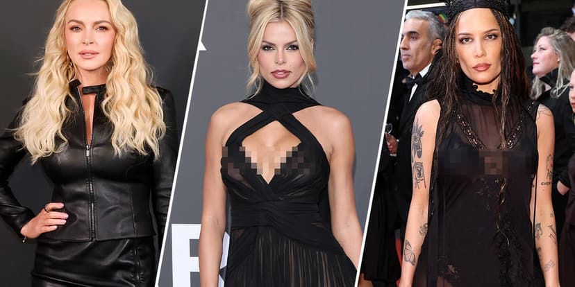 Stars Dare in Daring Black Dresses