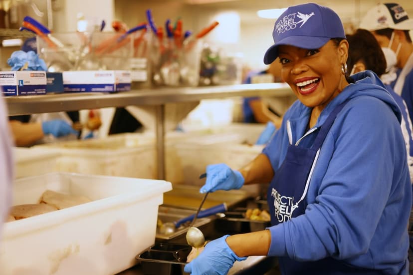 Stars Serve Up Hope: 3,000 Meals Delivered