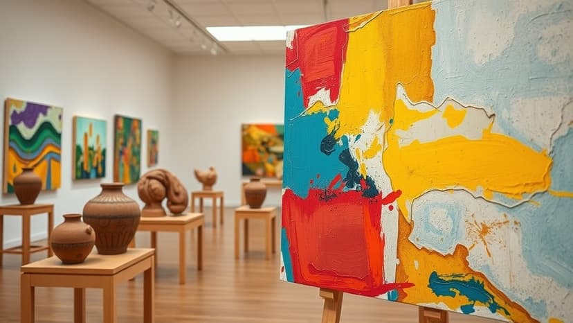 Young Artists Shine at State Lalit Kala Akademi Fest