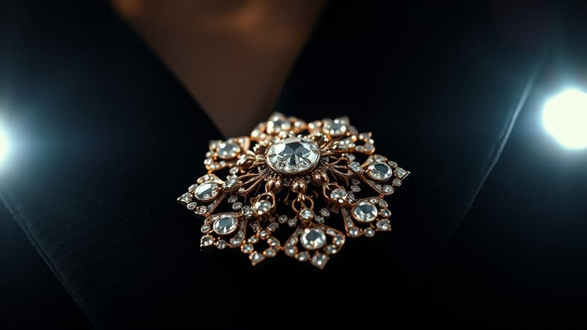 Oscars Ditch Bowties for Dazzling Diamond Brooches