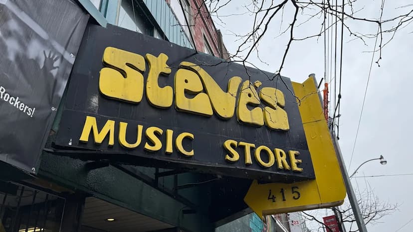 Toronto's Iconic Steve's Music Store Closes After 5 Decades
