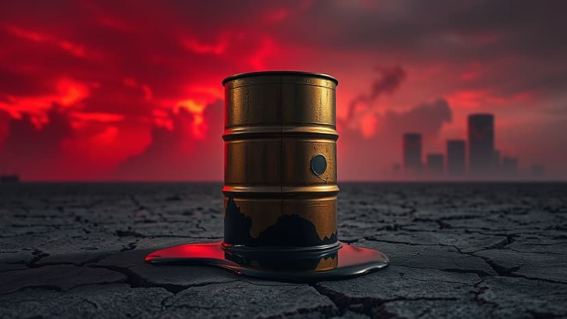 Oil Surges, Stocks Tumble on Mideast Conflict Fears