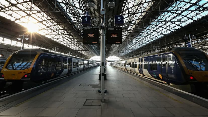 Storm Dave Halts Manchester-Chester Rail Line
