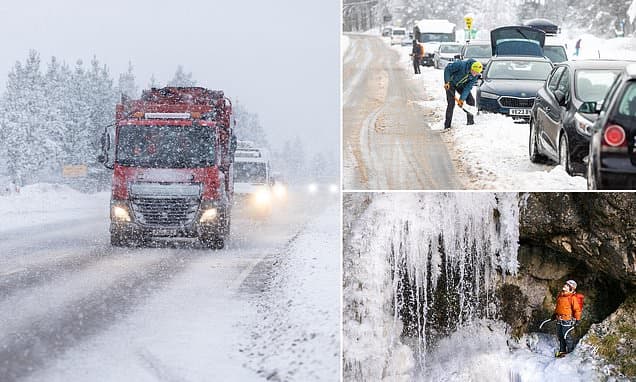 UK Braces for 'Weather Bomb' Goretti: Snow, 90mph Winds