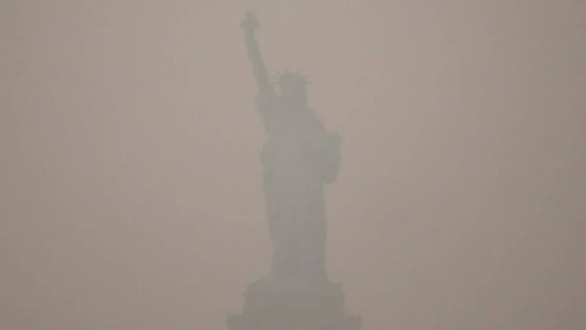 Wildfire Smoke Cleared by Storms for World Cup Final