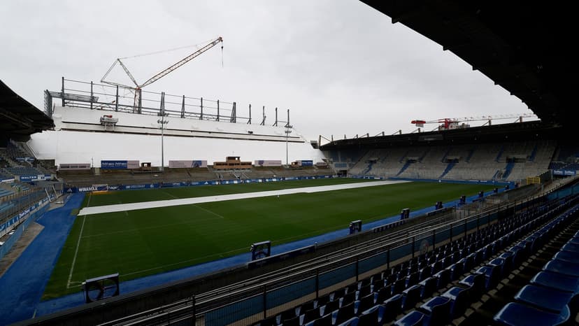 Aircraft Parts Build Strasbourg Stadium Stand