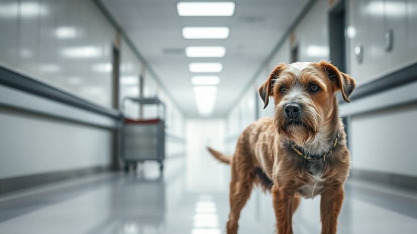 Stray Dogs Invade Delhi Hospital Wards