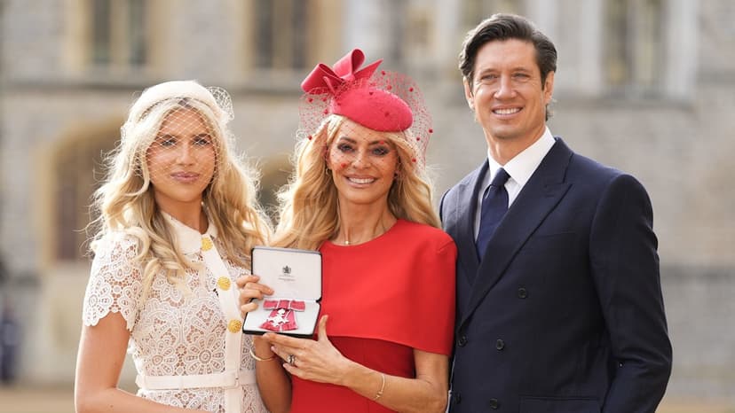 Strictly's Tess Daly Receives MBE from King Charles III