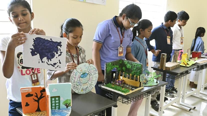 Young Minds Tackle Pollution and Health at Science Fair