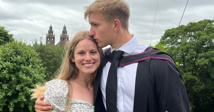 Student's Arctic-to-Africa Triathlon Honors Fiancée