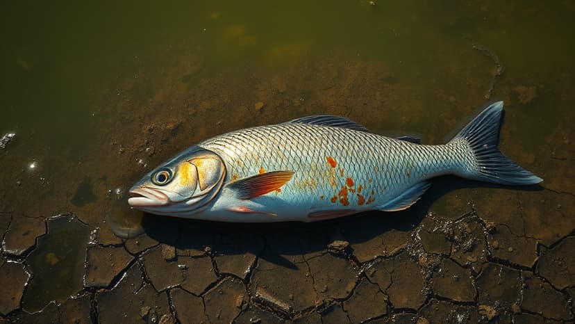 Sukhna Lake Fish Deaths Linked to Oil Spill and Low Oxygen