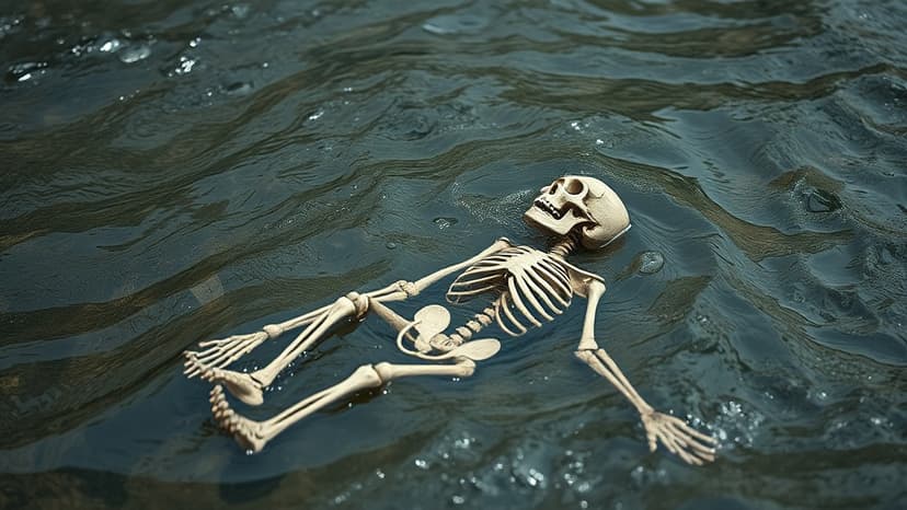 Skeleton Found in Suktel River: Man Missing for Two Months?