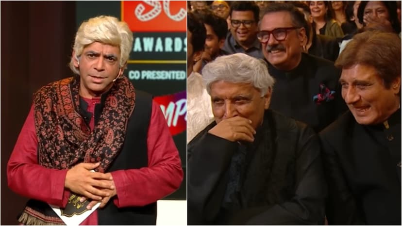 Sunil Grover Stuns Screen Awards as Javed Akhtar