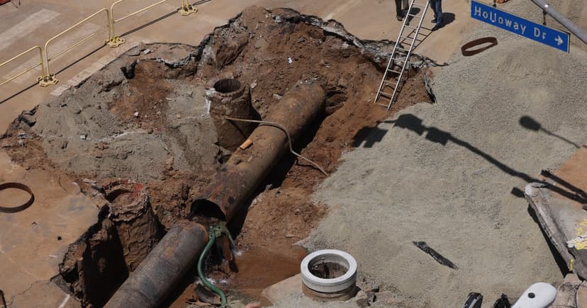 Sunset Strip Reopens After Major Water Main Break
