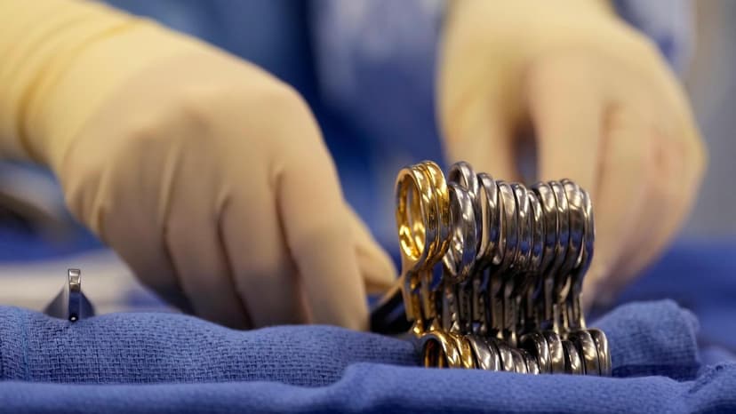 Surgical Forceps Left Inside Patient for Years