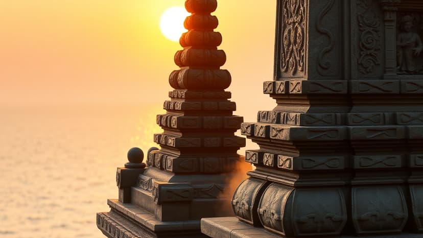 Suriya's Touching Gesture: A Temple Trip for Friend