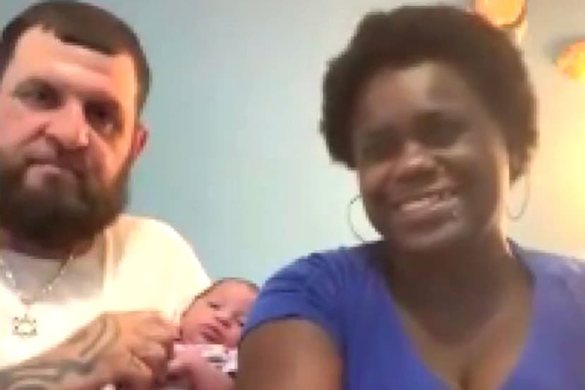 Surprise Baby Arrives During Hospital Dash