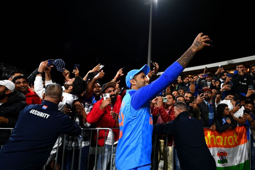 Suryakumar Yadav Mobbed by Fans Amidst Local Tournament Play