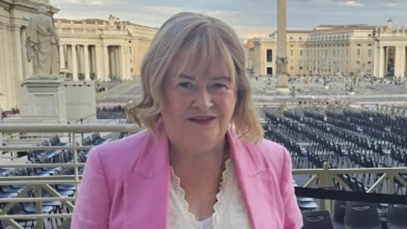 Susan Boyle Dazzles with Blonde Makeover and New Merch Line