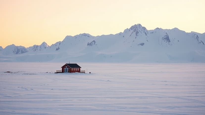 Arctic's Edge: Life's Temporary Home