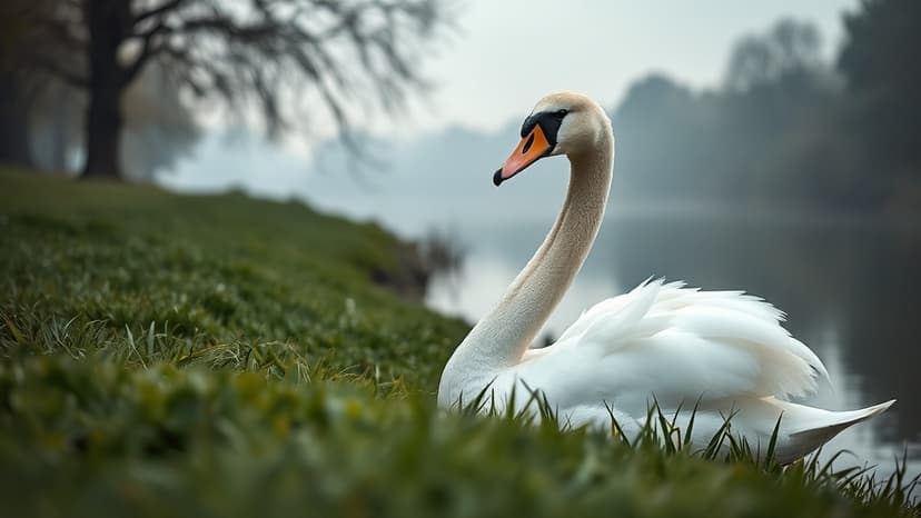 Swan Fatally Injured in Suspected Dog Attack