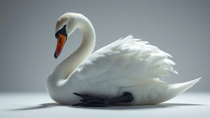 Swan Rescued After Train Collision