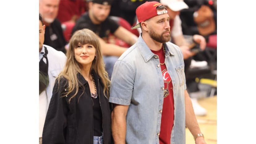 Taylor Swift & Travis Kelce Step Out as Mr. & Mrs.