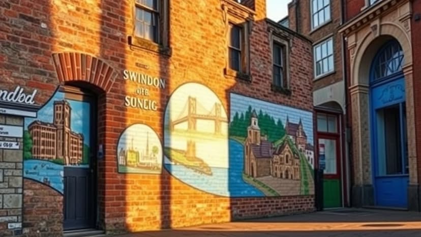 Swindon Street Art Revives Historic Fleet Street