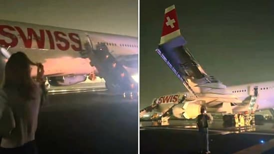 Engine Fire Forces Swiss Air Takeoff Abort in Delhi