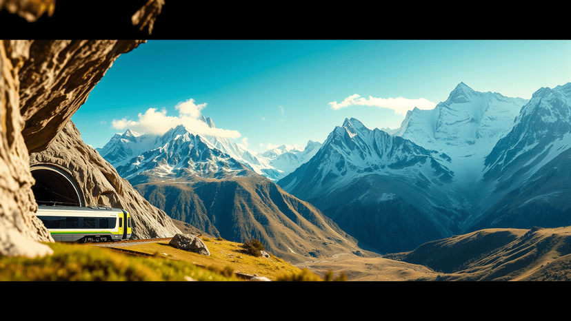 Alpine Tunnels: Swiss Climate Choice Over Road Freight