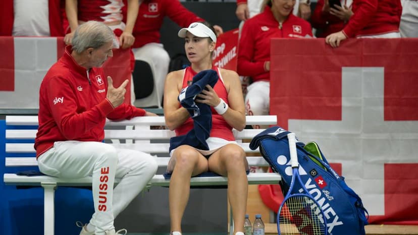 Bencic Leads Swiss Charge Against Billie Jean King Cup Drop