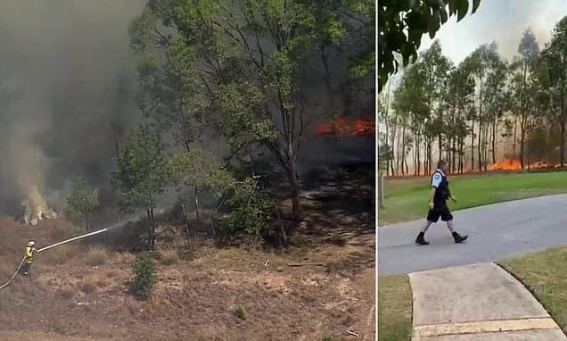 Sydney Bushfire: Teens Arrested as Flames Threaten Homes