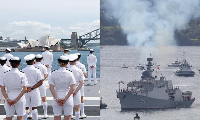Warships Grace Sydney Harbour for Navy's 125th