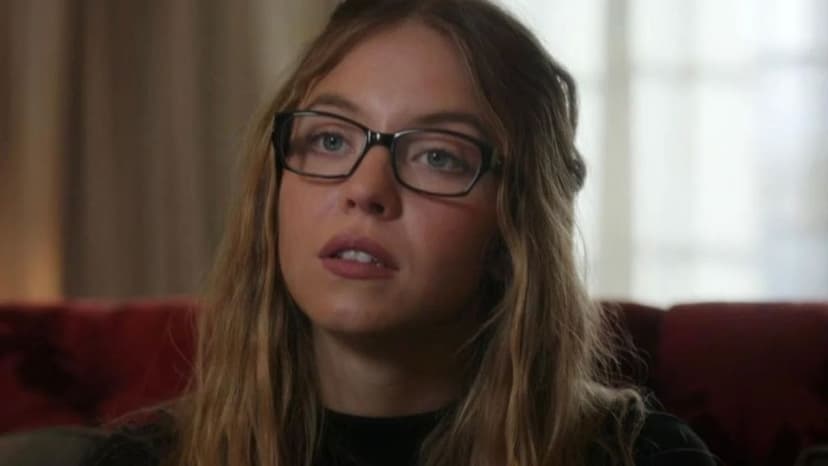 Sydney Sweeney reinterprets holiday films for lingerie