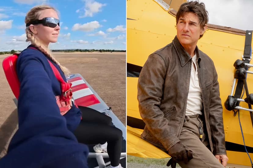 Sydney Sweeney's Wild Biplane Stunt: 'Watch Out Tom Cruise!'