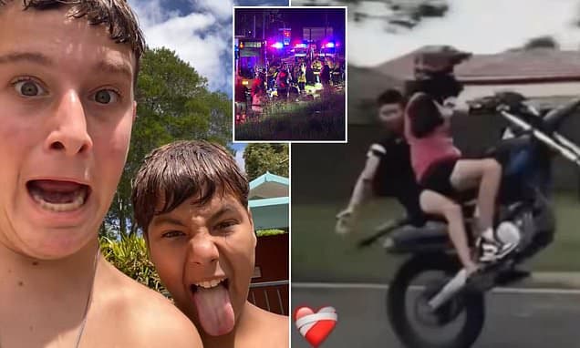 Best Mates Die in Horrific Motorcycle Crash