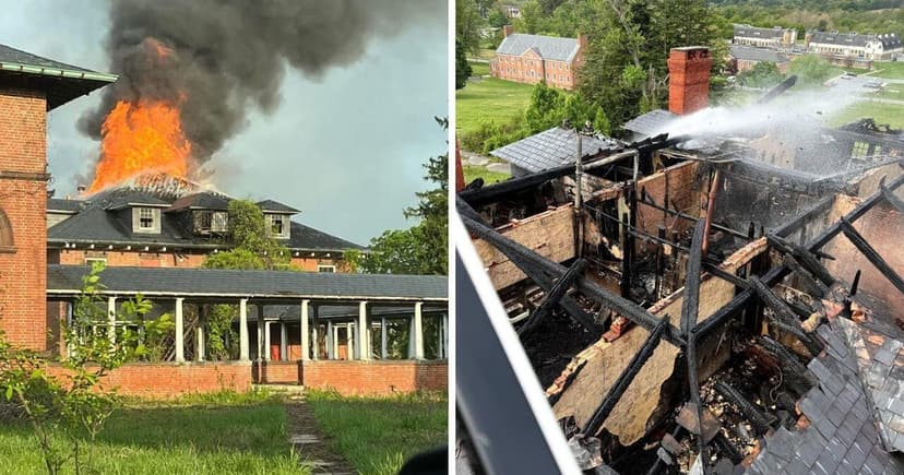 Arson Suspected in Sykesville Psychiatric Hospital Fires