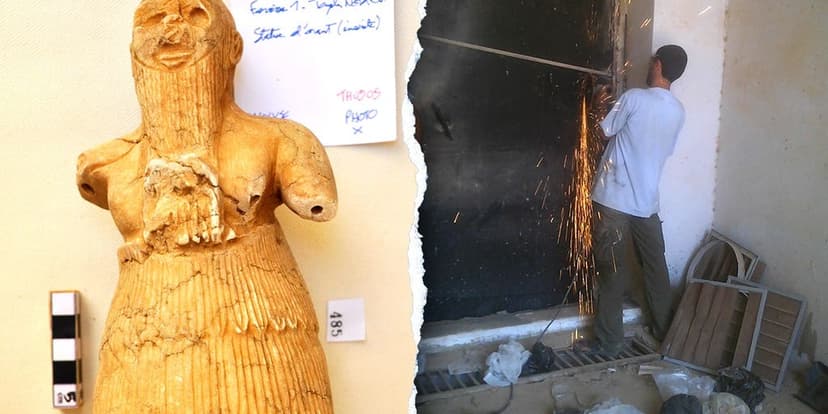 Syrian Museum Treasures Saved From ISIS Siege