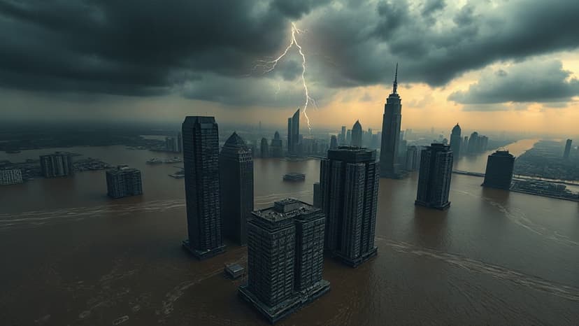 Taiwan Braces for Saudel as Rains Flood Cities